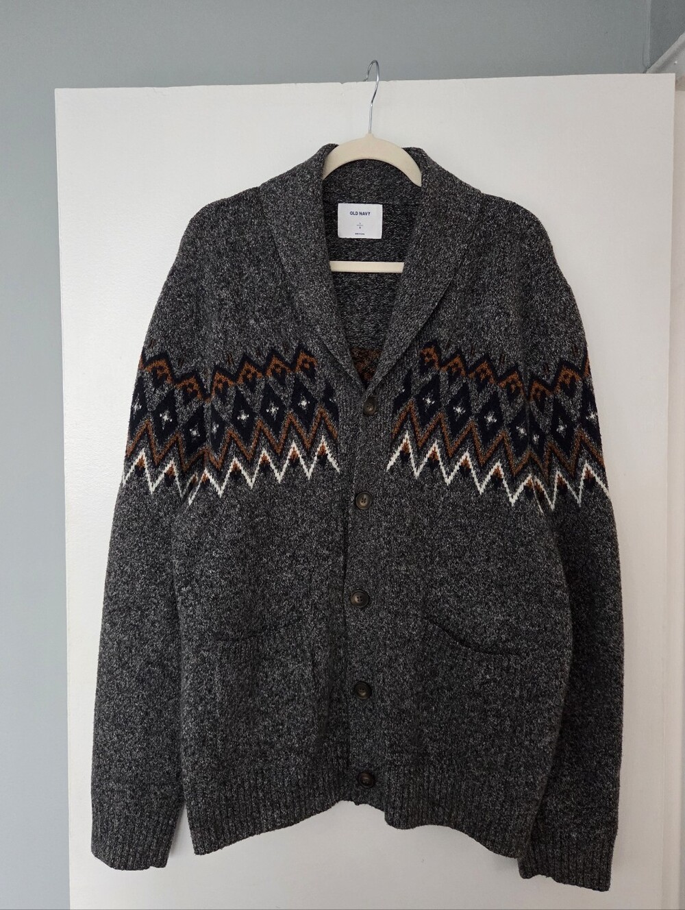 Old navy patterned knit cardigan